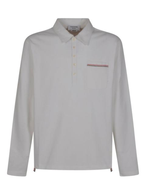 long-sleeve polo shirt