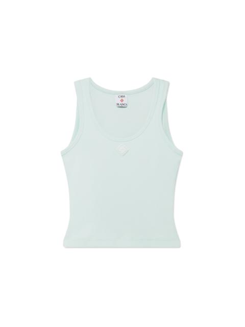 Ribbed Jersey Tank Top