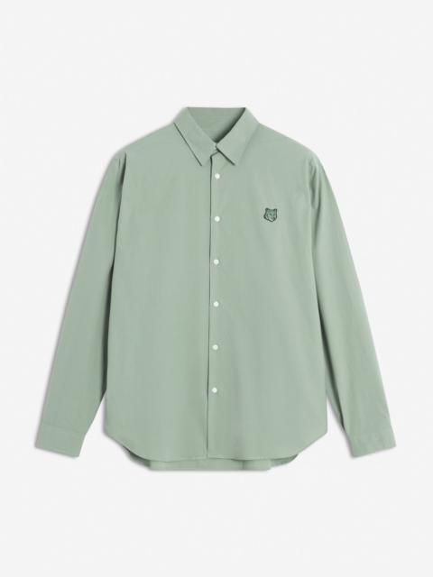 TONAL FOX HEAD PATCH RELAXED SHIRT