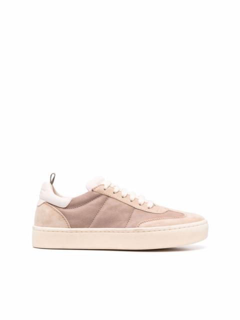 Kombined low-top sneakers