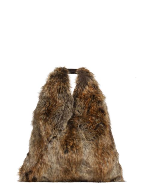 CLASSIC JAPANESE HANDBAG / CURDS &amp; WHEY/TOBACCO BRW/BLK