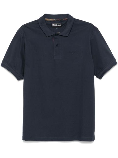 Tartan Piqué polo shirt