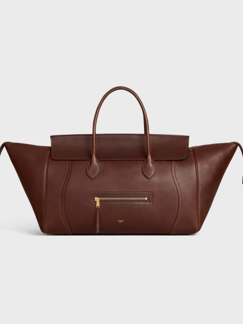 LARGE NEW LUGGAGE IN SUPPLE SHINY LAMBSKIN