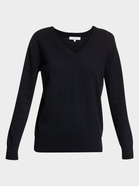 Weekend V-Neck Cashmere Pullover Sweater