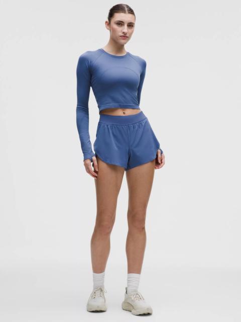 Fast and Free High-Rise Classic-Fit Split Short 3"