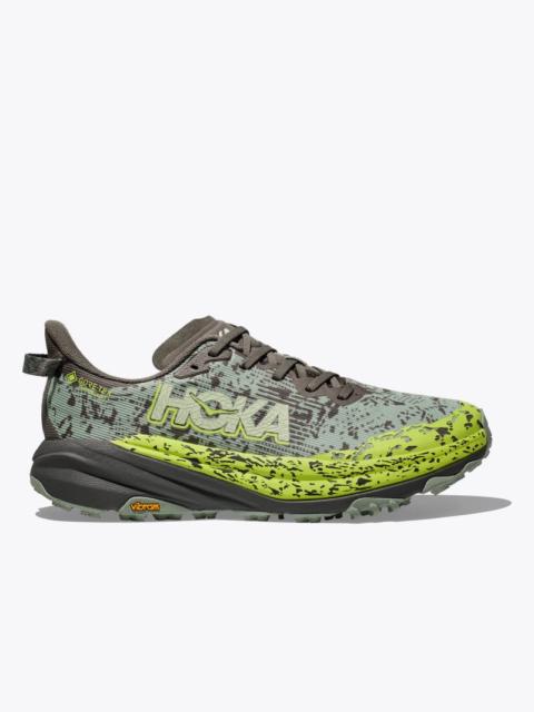 Men's Speedgoat 6 GTX Shoes in Slate/Aloe Vera