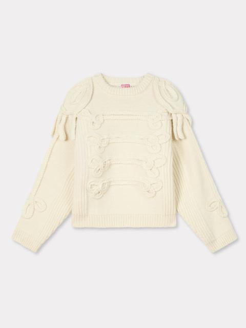 Fisherman elevated jumper in wool alpaca