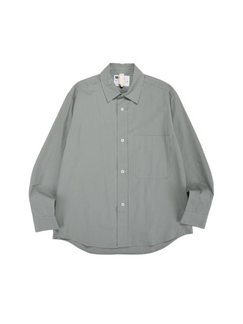 MHL Basic Shirt Compact Cotton Poplin Fog