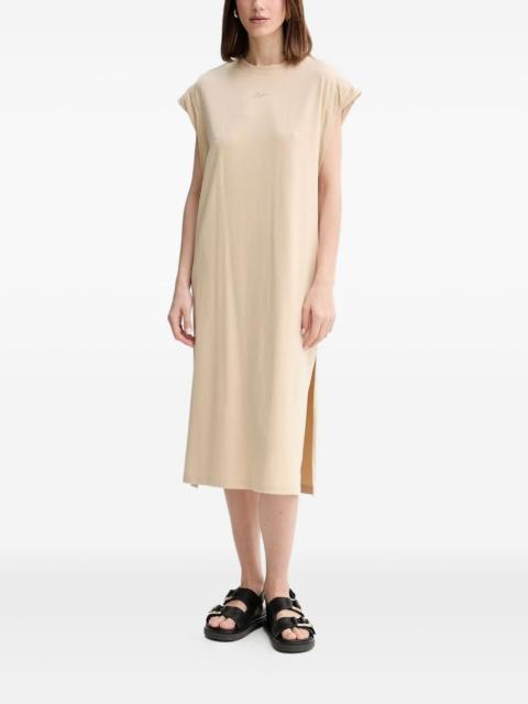 Edress cap-sleeve midi dress