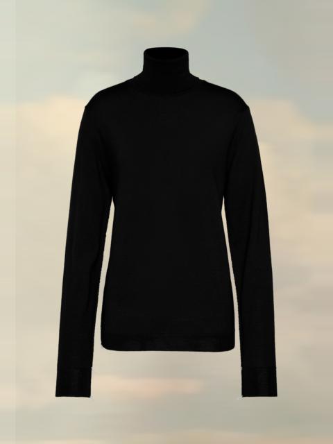 Merino Wool High-neck Sweater