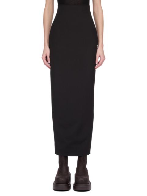 Black Concordians Dirt Pillar Maxi Skirt