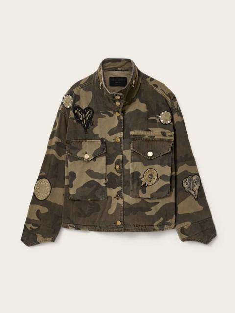 CLAY CAMO PATCH JACKET