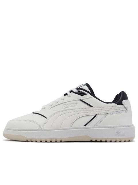 (WMNS) PUMA Doublecourt 'White New Navy' 393284-02