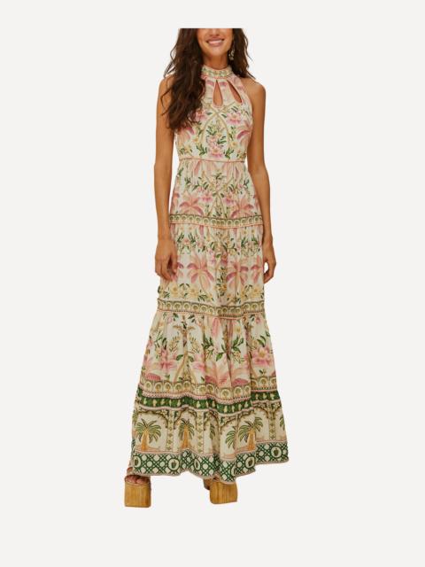 Off-White Palm Dream Maxi Dress