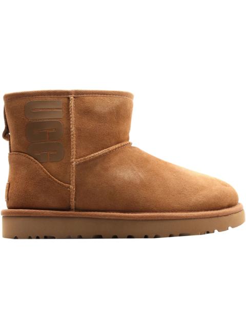 UGG Classic Mini Rubber Logo Boot Chestnut (Women's)