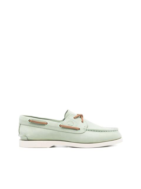 suede boat shoes