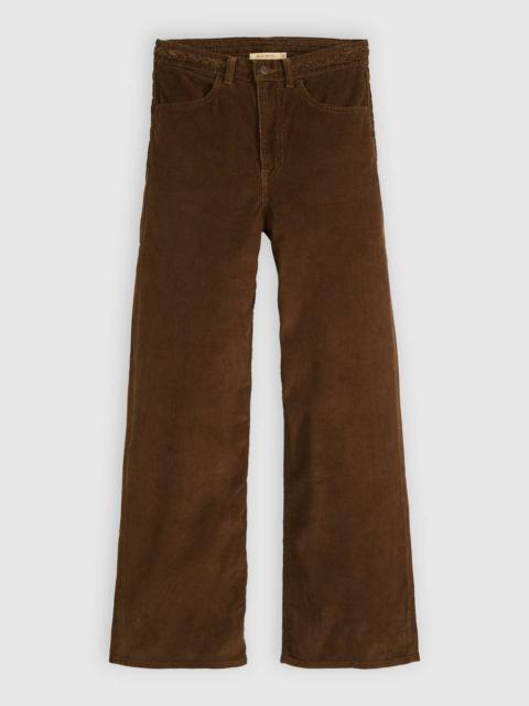 RIBCAGE WIDE LEG BRAIDED WOMEN'S JEANS