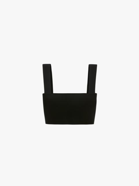 VB Body Strap Bandeau Top In Black
