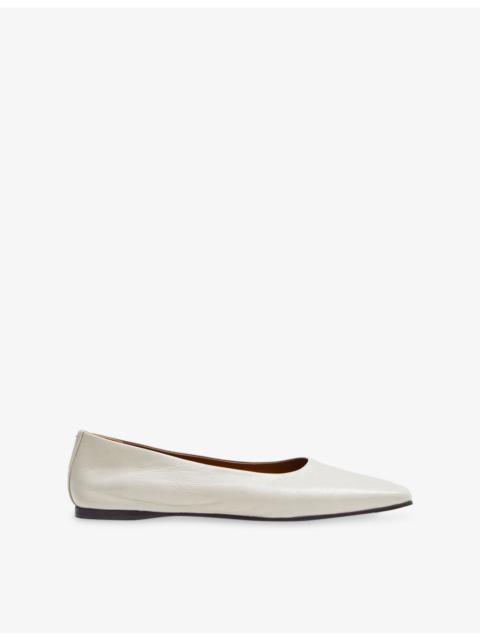 Patent-Leather Ballet Flats