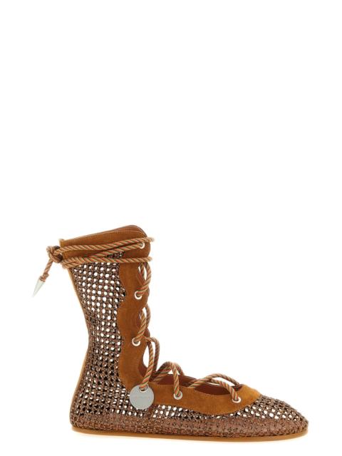 'Reticella' ankle boots