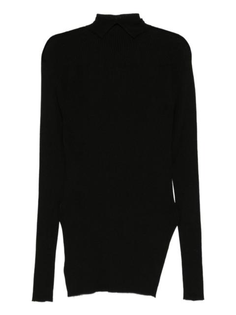 logo-embroidered top