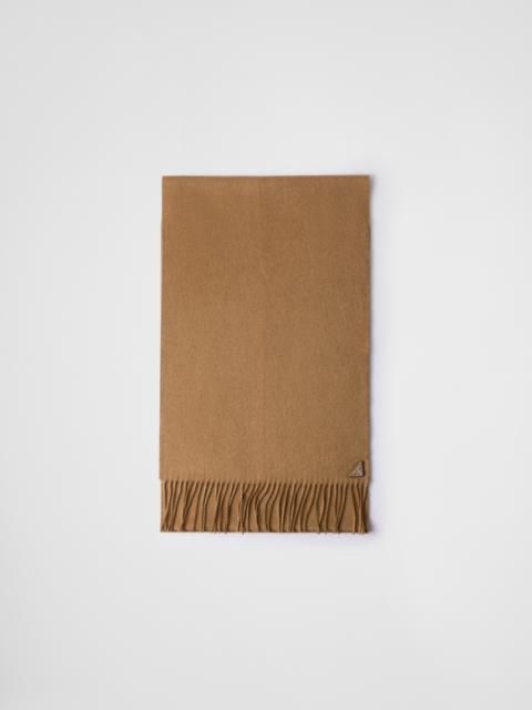 Silk and cashmere scarf