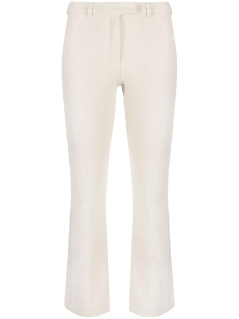 mid-rise cropped trousers