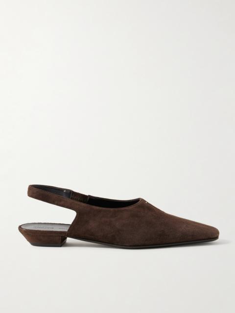 Celia Suede Slingback Flats
