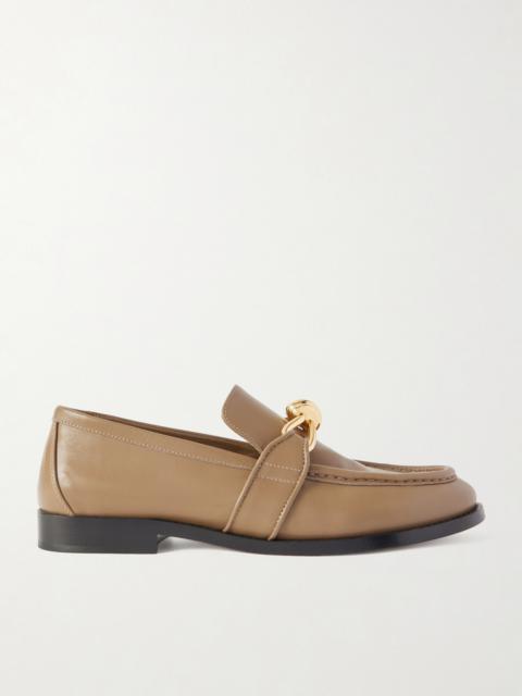 Astaire Embellished Leather Loafers