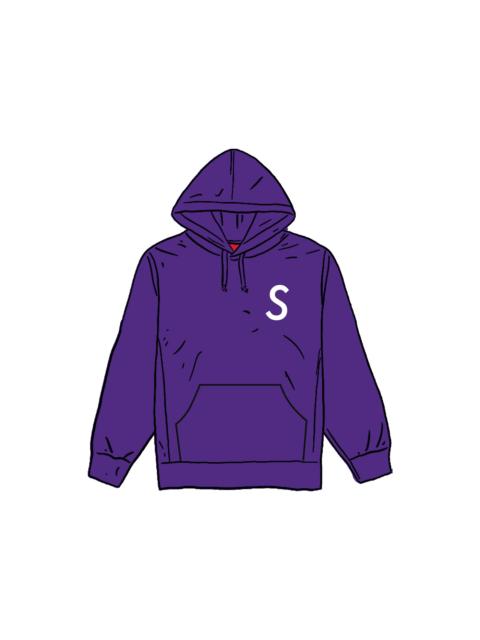 Supreme Swarovski S Logo Hooded Sweatshirt Purple