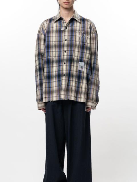 Vintage Like Check Shirt