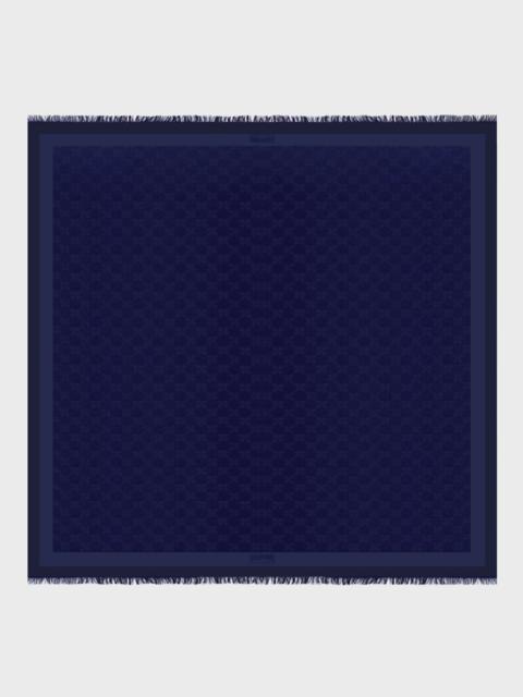 TURTLE MONOGRAM SCARF