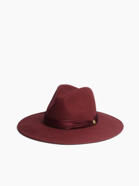 Clara Felted Wool Fedora