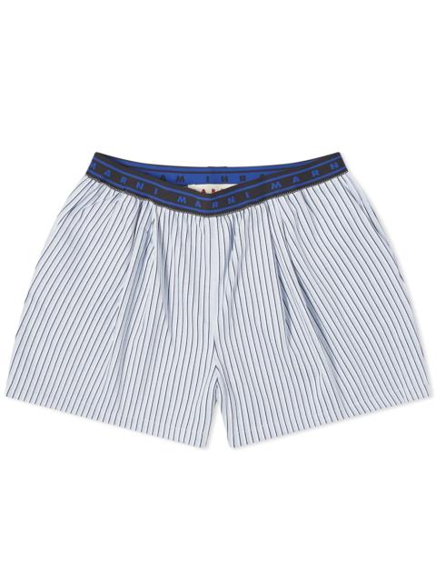 Marni Logo Shorts