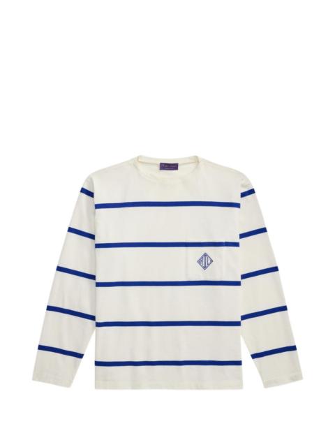 striped long-sleeve T-shirt