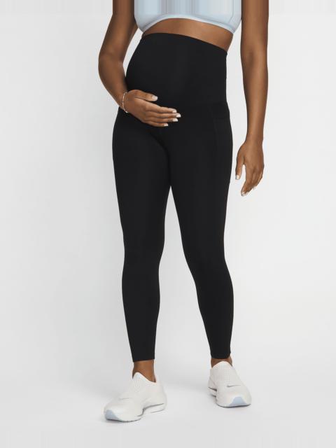 Nike (M) One Women's High-Waisted 7/8 Leggings with Pockets (Maternity)