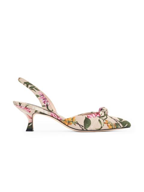 NOLITA KITTEN HEEL - FRENCH BRISTRE BLOSSOMS