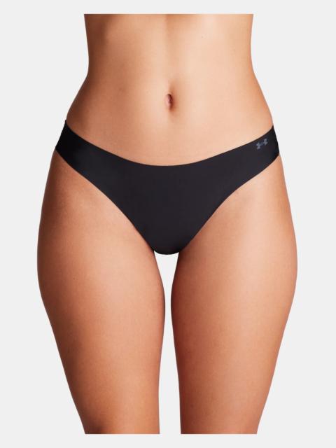 Women's UA Pure Stretch 3-Pack No Show Thong