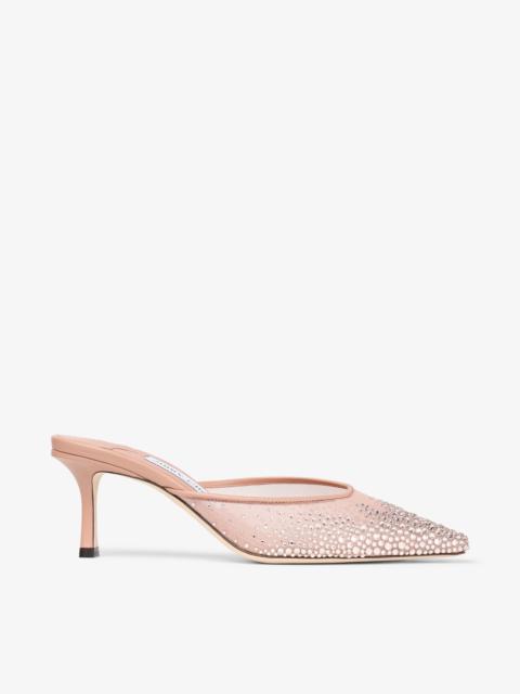 Vivi 65
Pink Crystal Mesh Mules