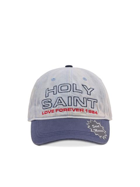 logo-embroidered baseball cap