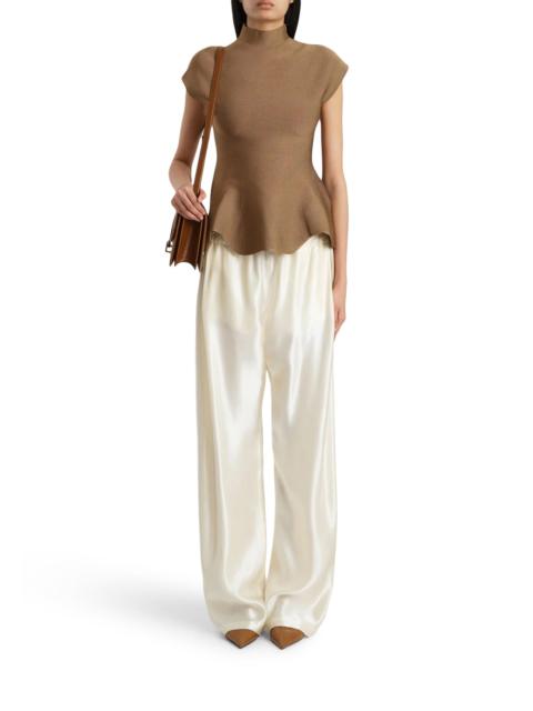 ROHEN SATIN TROUSERS