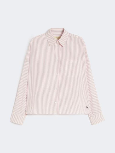 Oversized cotton shirt - PINK