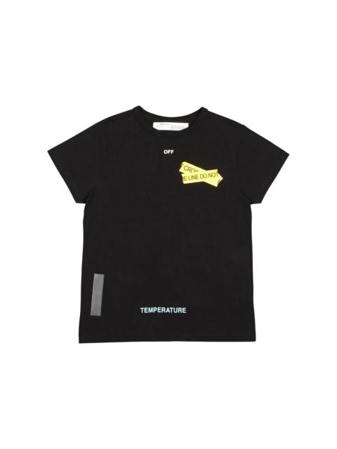 OFF-WHITE Firetape S/S T-Shirt Black