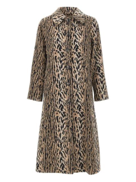 Milly animal-print coat