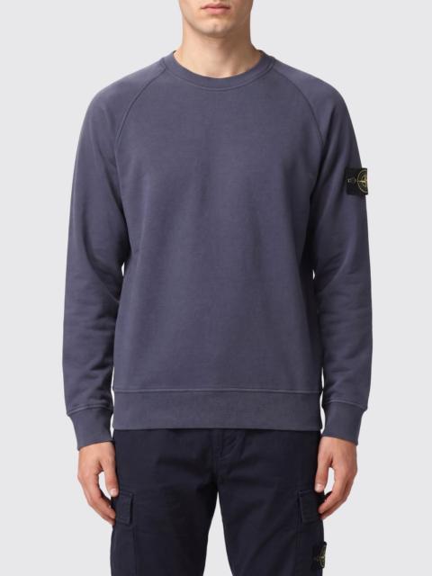 STONE ISLAND Sweatshirt Men color Blue