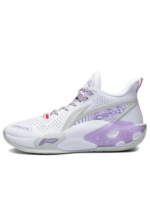 Li-Ning BADFIVE V2 Mid 'White Purple' ABFS009-4