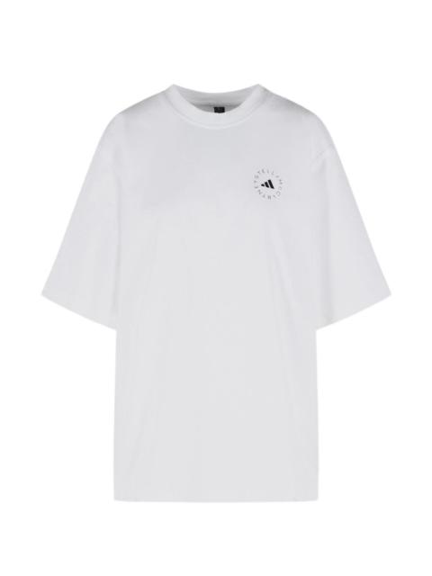 ribbed logo T-shirt