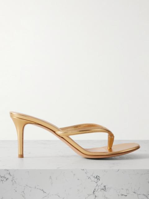 Calypso 70 Metallic Leather Sandals