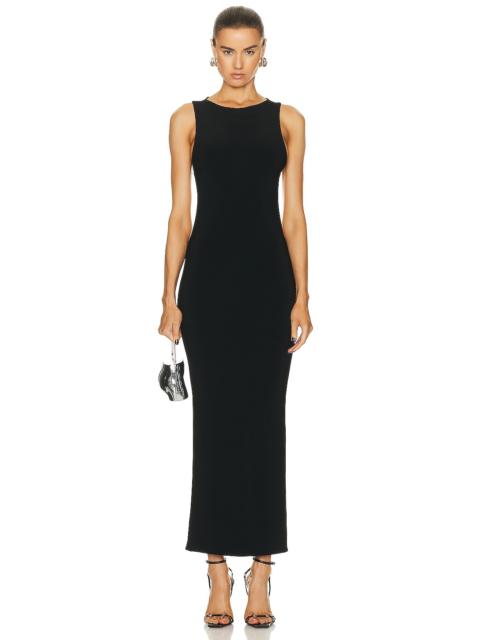 Open Back Maxi Dress