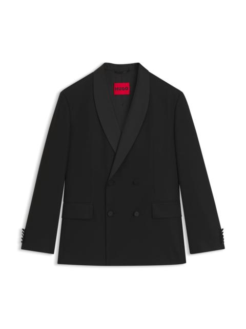 MODERN-FIT TUXEDO JACKET WITH SHAWL LAPELS